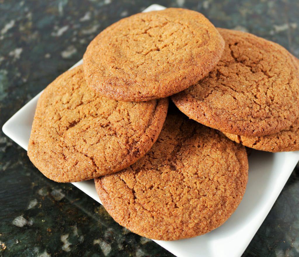 Molasses Cookies with coconut oil Homemade Food Junkie