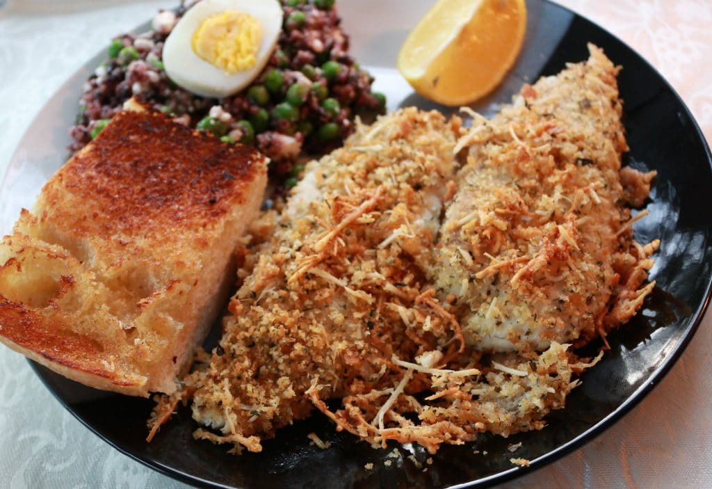 Breaded Tilapia Parmesan Homemade Food Junkie