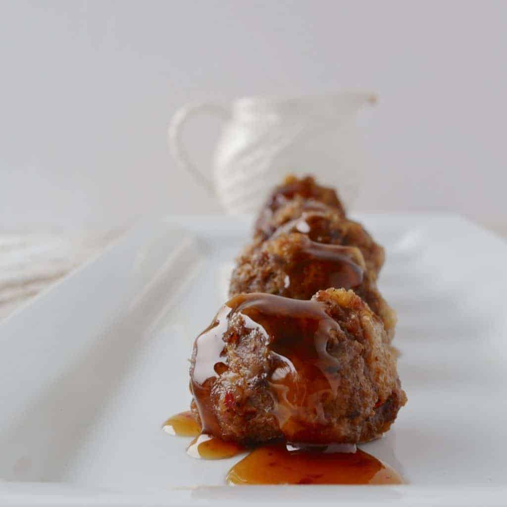 Orange Chicken Sausage and Beef Meatballs Homemade Food Junkie