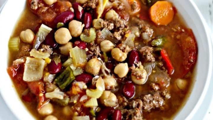 Crock Pot Hamburger Soup