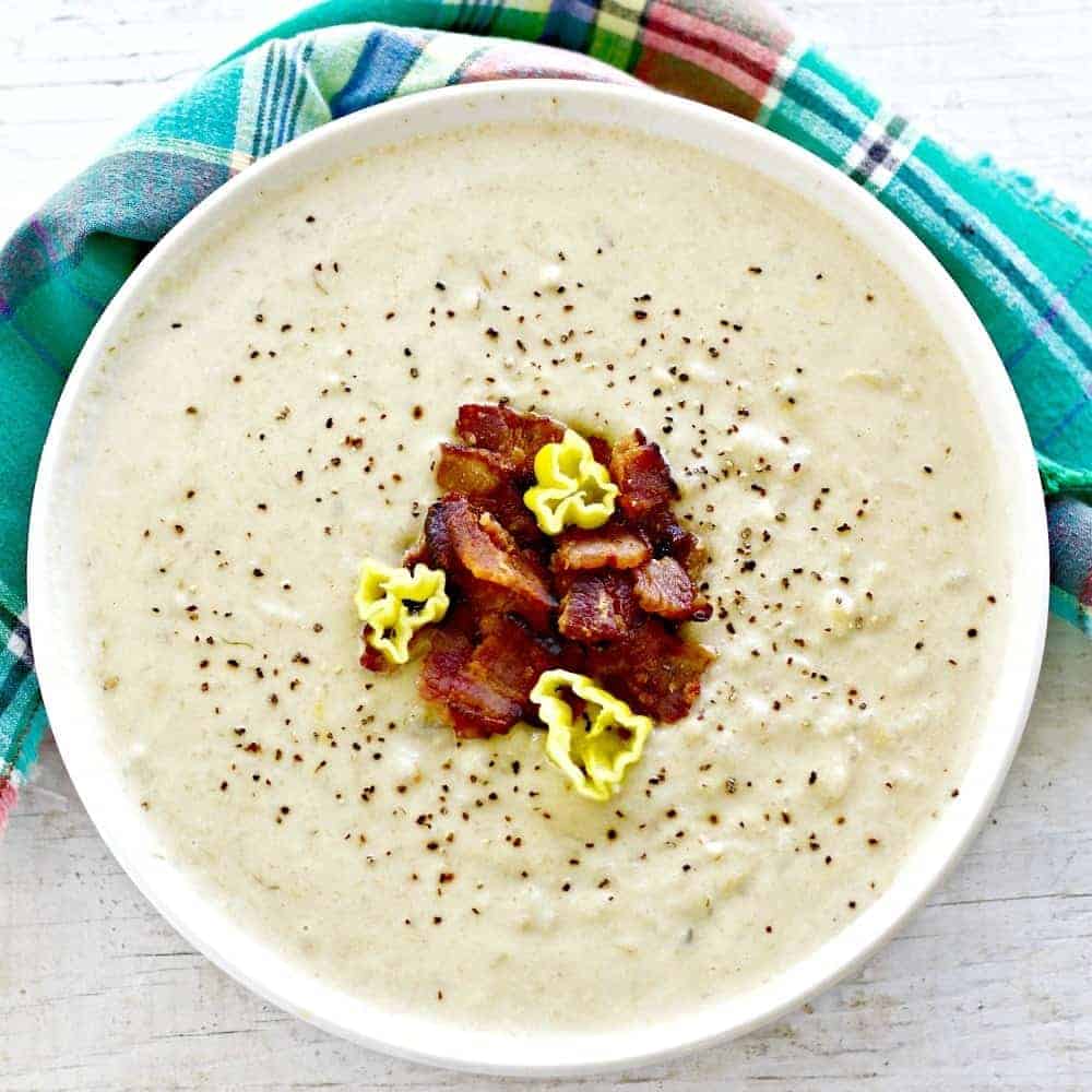 Instant Pot Potato Leek Soup