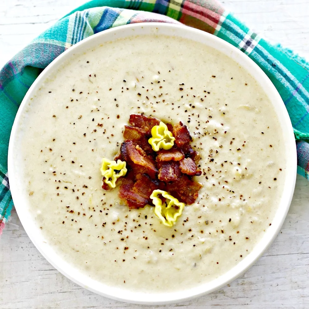 Instant Pot Potato Leek Soup