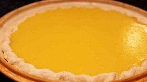 Baked Single Pie Crust Recipe