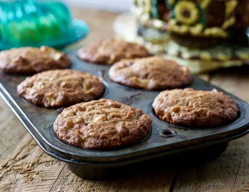 Fresh Apple Spice Muffins