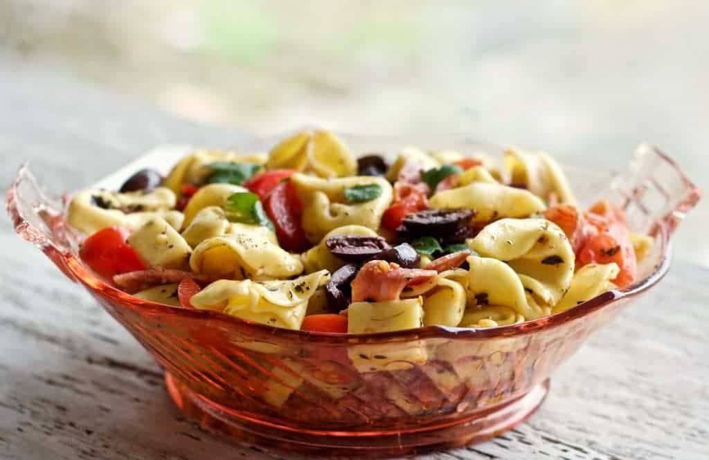 5 Cheese Tortellini Salad With Pepperoni 6 Tortellini Salad With Pepperoni