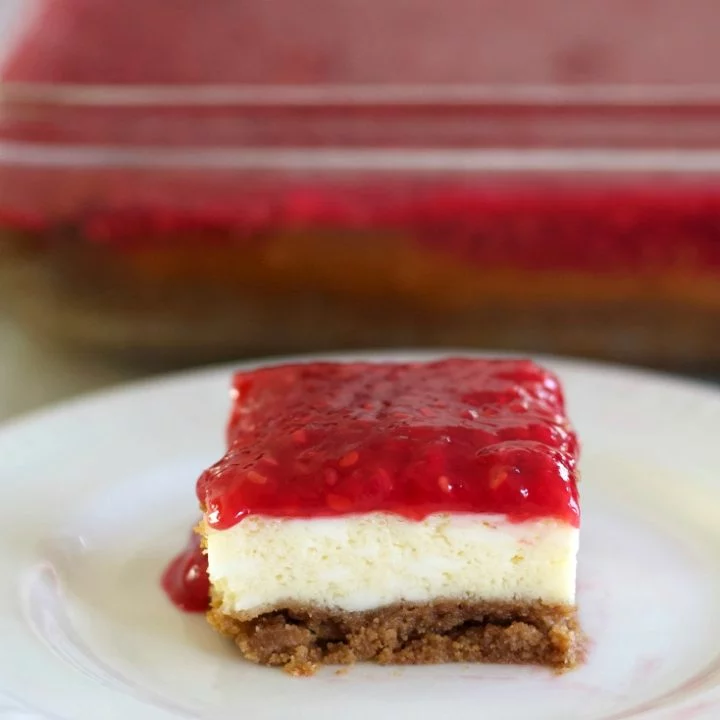 Raspberry Cheesecake Squares