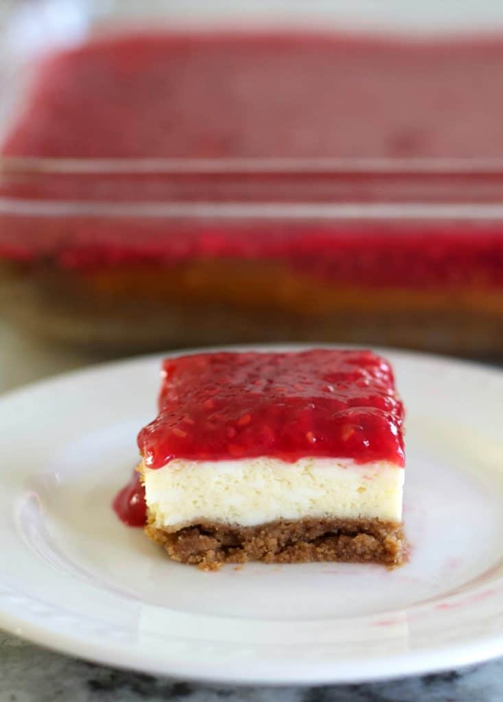 Raspberry Cheesecake Squares