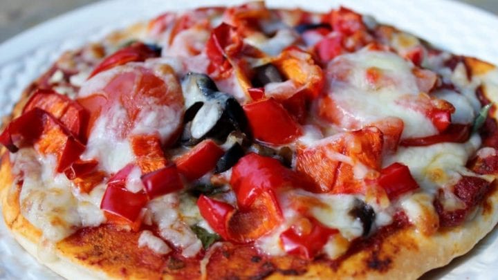 Homemade Pizzas On Indian Naan Bread 6 Homemade Pizzas On Indian Naan Bread