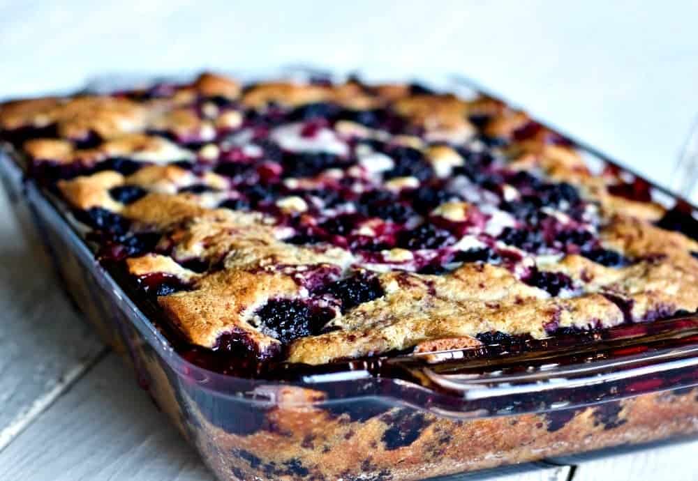 Blackberry cobbler recipe homemade food junkie