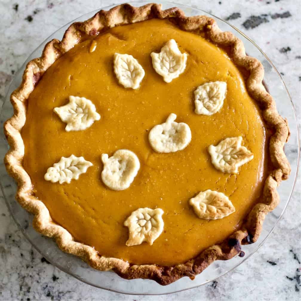 Sweet Potato Pumpkin Pie