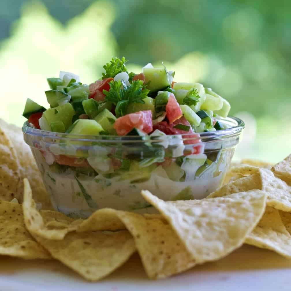 Crisp Cucumber Salsa Low Carb RecipeHomemade Food Junkie