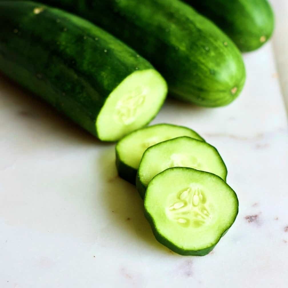 Cucumbers Sliced
