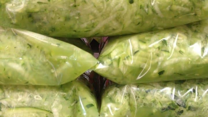 Freezing Zucchini Complete Guide To The Blanching Method Homemade Food Junkie