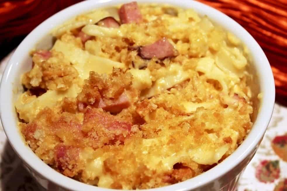 Mac and Cheese Ham Casserole Homemade Food Junkie