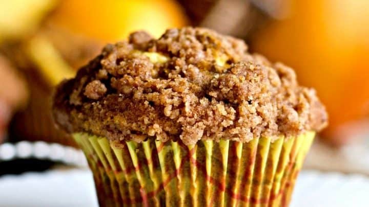 Homemade Creamy Pumpkin Muffins