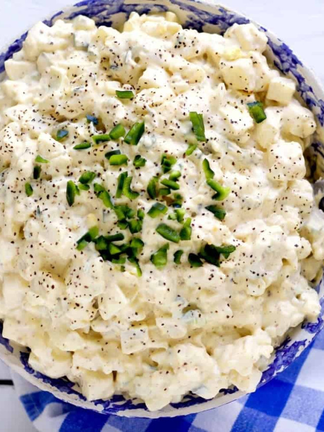 Smoky Red Potato Salad Homemade Food Junkie