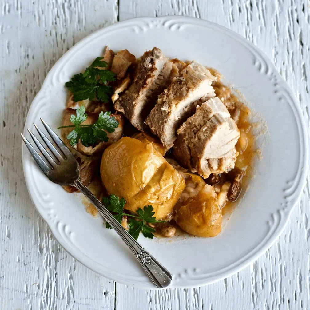 Crockpot Apple Cider Pork Roast