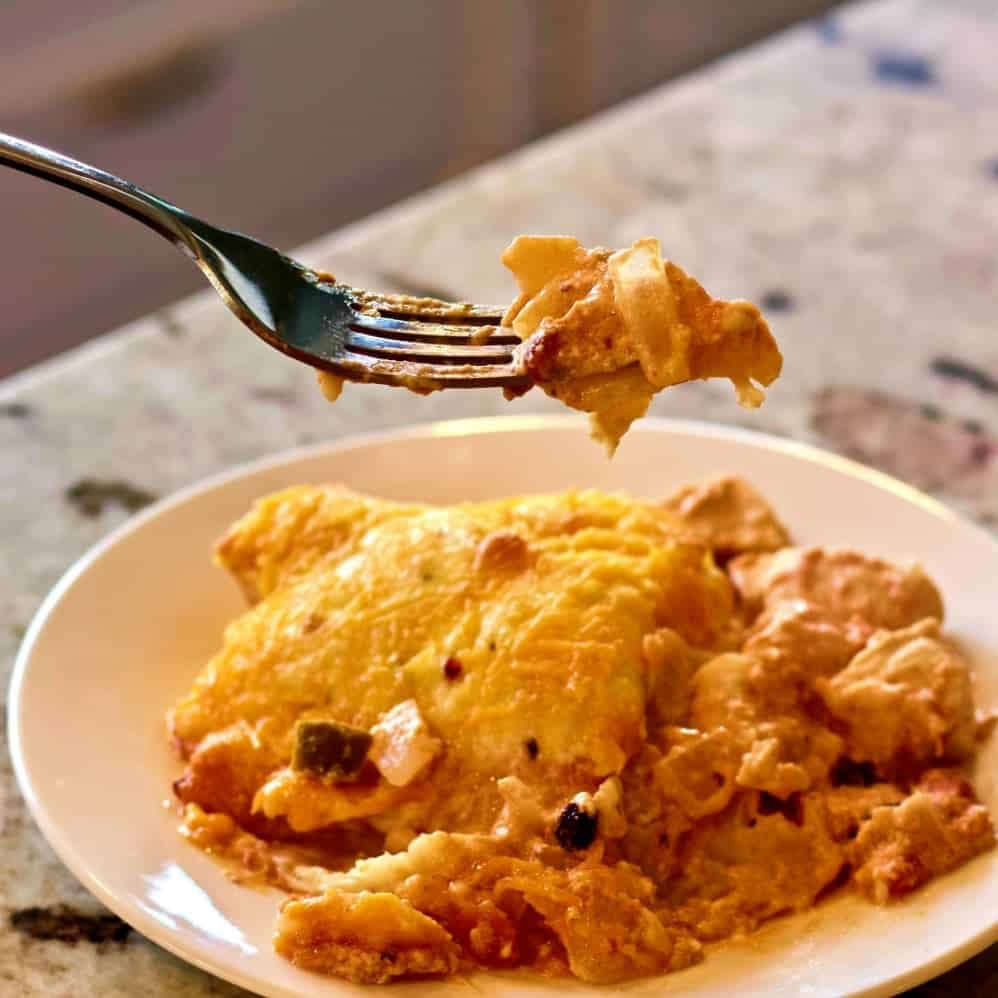 Chili Chicken Casserole Recipe Potluck Dish and Freezer Meal Homemade