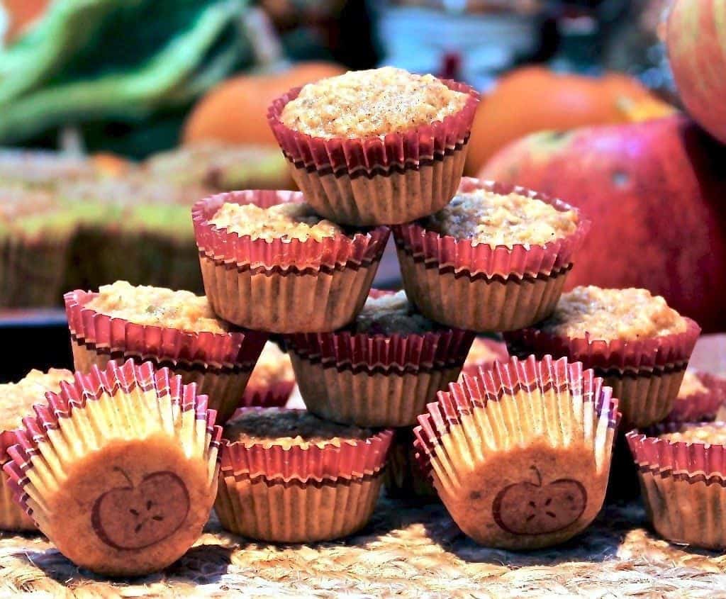 Apple Pumpkin Seed Muffins