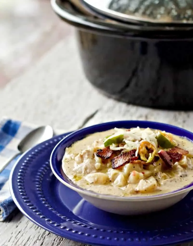 Delicious Loaded Baked Potato Soup 1 Loaded Baked Potato Crock Pot Soup