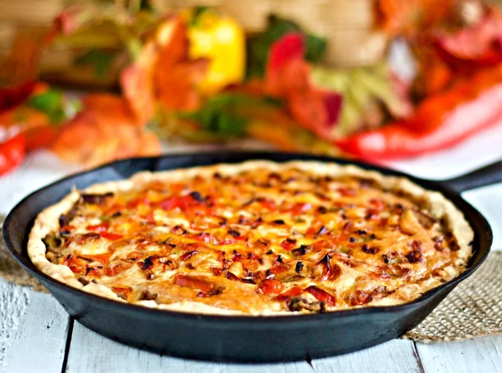 Cheesy Hamburger Pie Recipe-Easy One Skillet Dinner 18 Cheesy Hamburger Pie Recipe