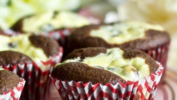 Delicious Black Bottom Cupcakes 6 Black Bottom Cupcakes