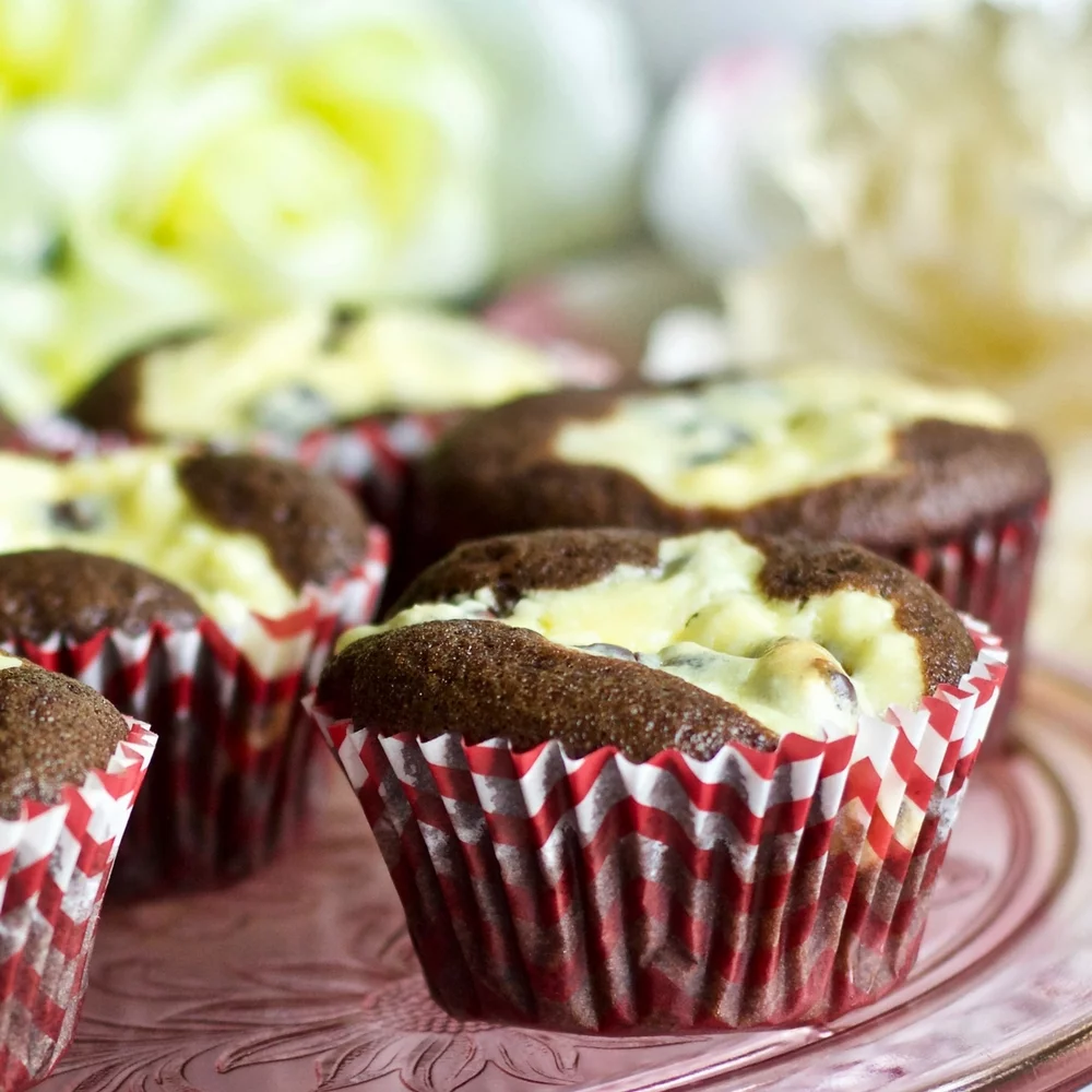 Delicious Black Bottom Cupcakes 1 Black Bottom Cupcakes