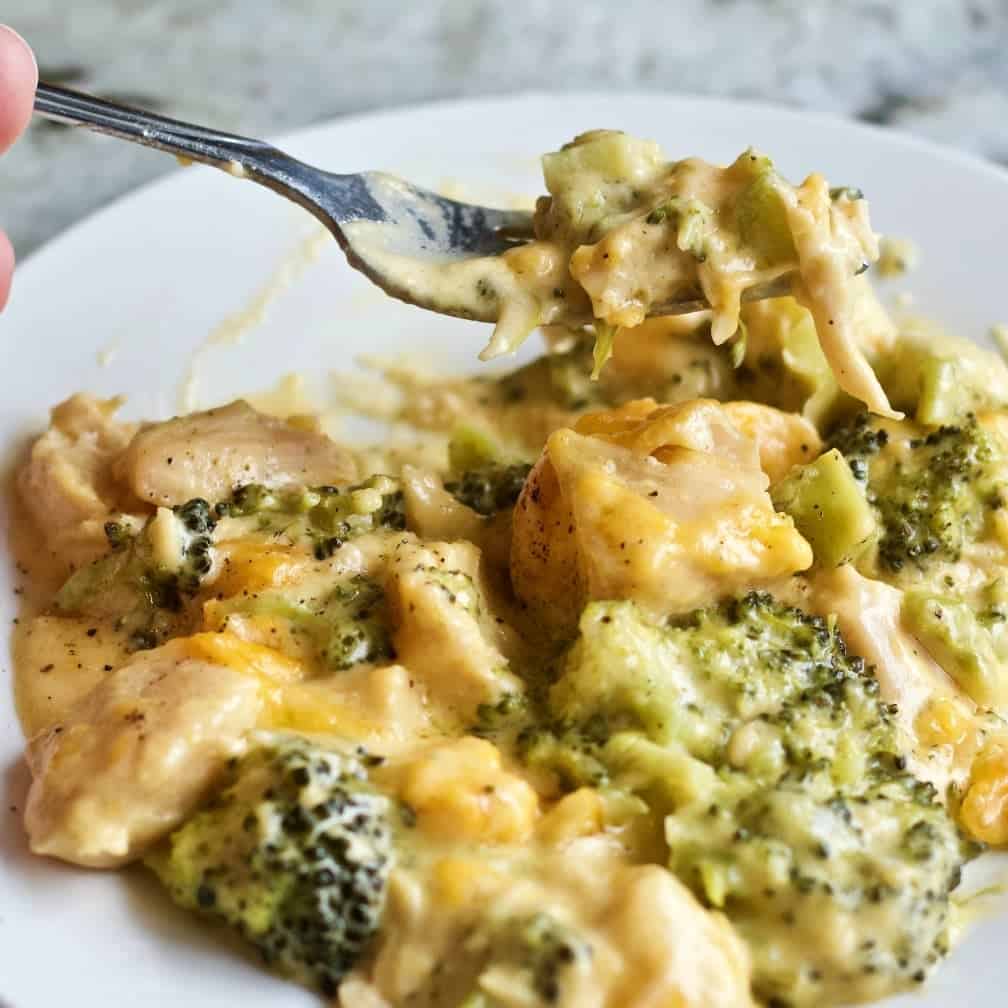 Chicken Mornay Casserole Is Low Arb And Full Of Cheesy Goodness