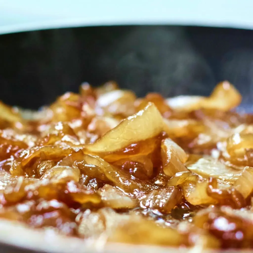 Caramelized Onions Cooking
