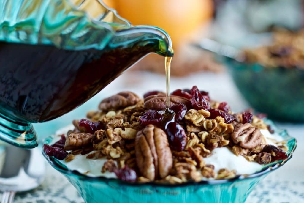 Pumpkin Cranberry Granola. This Delicious Recipe Is Balanced, Low-Sodium, Vegan, Vegetarian, Dairy-Free, Gluten-Free.