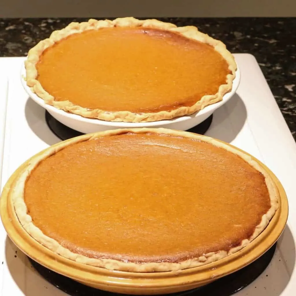 Sweet Potato Pumpkin Pie