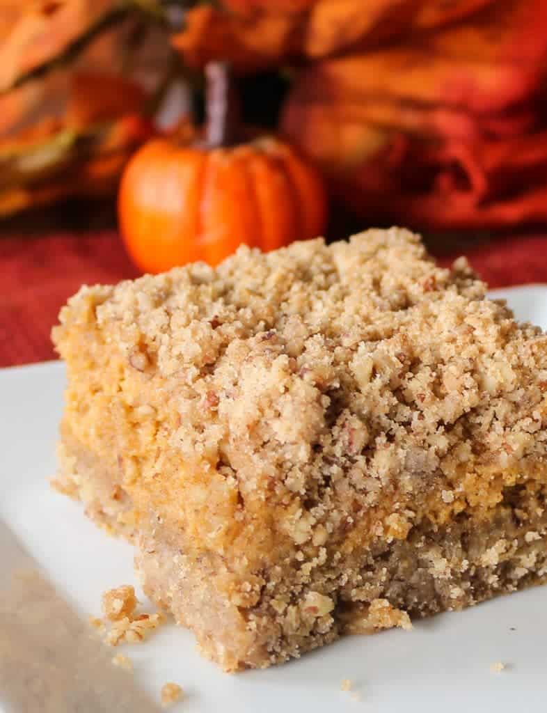 Pumpkin Cheesecake Bars