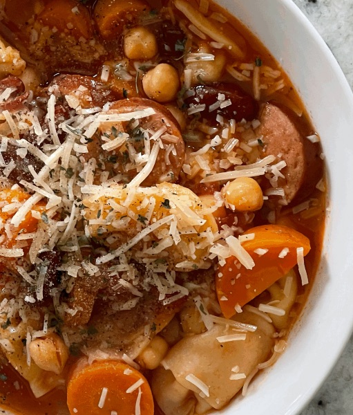 Sausage Tortellini Soup