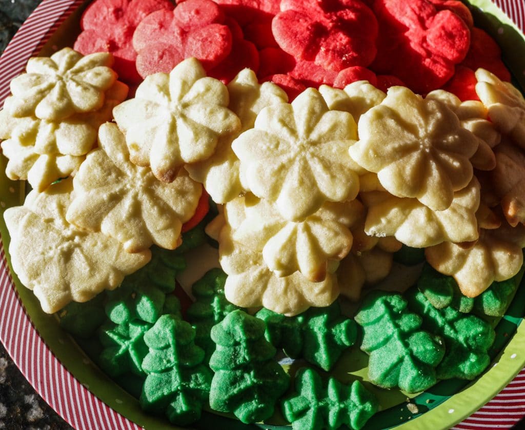 Pressed Spritz Cookie Recipe and Marcato Cookie Press Review Homemade