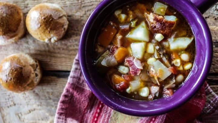 Hambone Soup From Leftovers 1 Hambone Soup