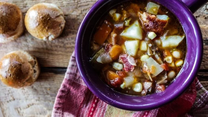Hambone Soup From Leftovers 1 Hambone Soup