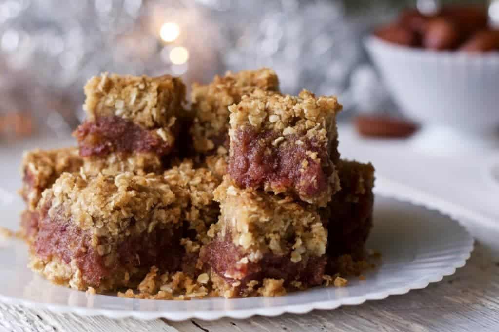 Maple Date Bars