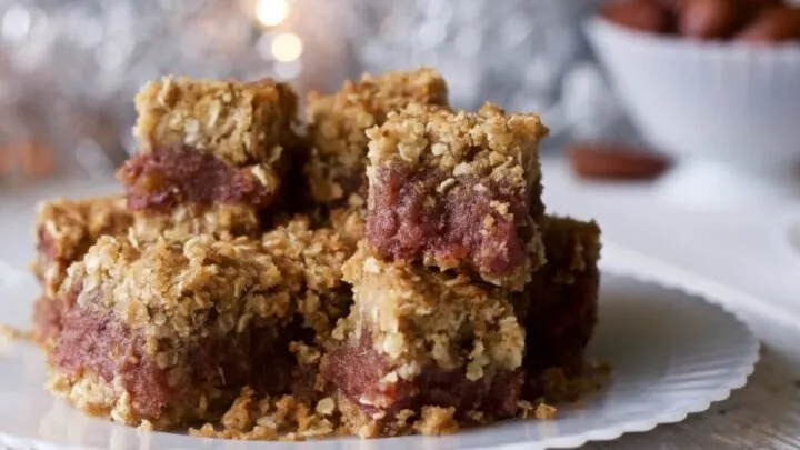 Maple Date Bars