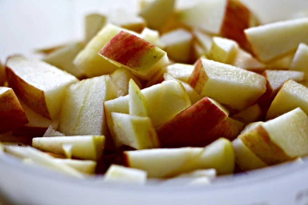 Chopped Apples For Apples Medley Salad