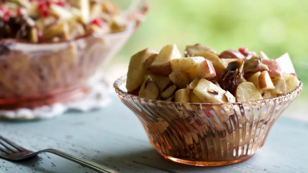 Apple Yogurt Salad 1 Apples Medley Salad