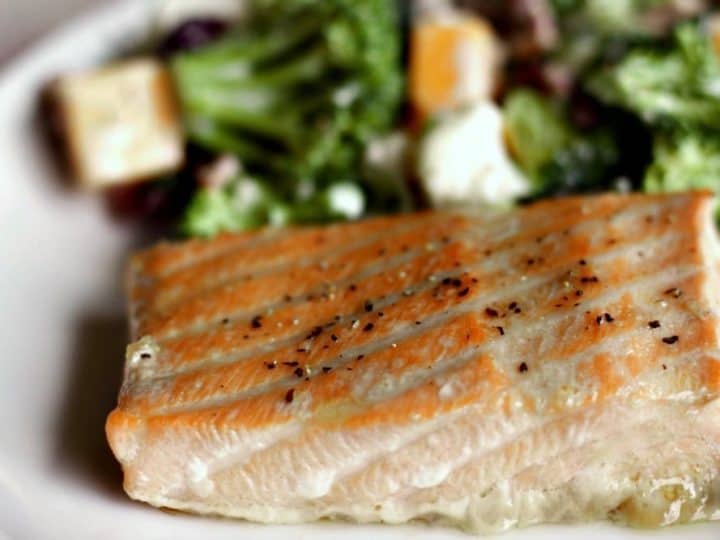 Easy Baked Salmon Recipe With A Brown Sugar Marinade Homemade Food Junkie