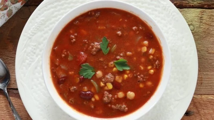 Crock Pot Taco Soup Recipe (With Instant Pot Instructions) 4 Taco Soup In Crock Pot Or Instant Pot