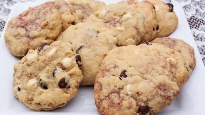 Chocolate Raspberry Cookies