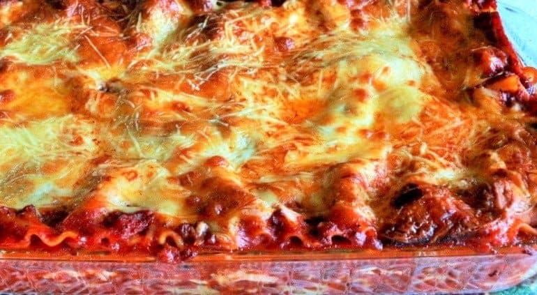 Homemade Five Cheese Lasagna Recipe 4 Nina's Homemade Lasagna
