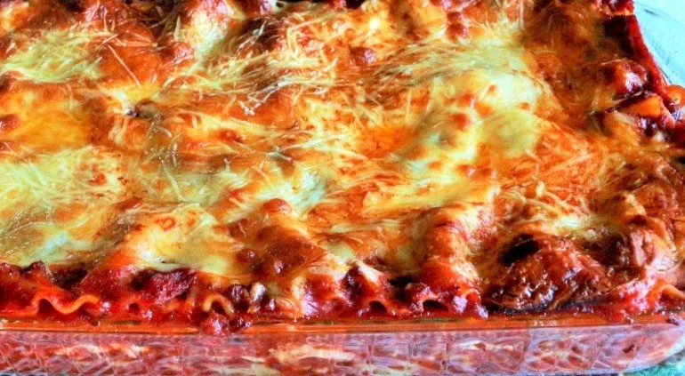 Homemade Five Cheese Lasagna Recipe 4 Nina's Homemade Lasagna