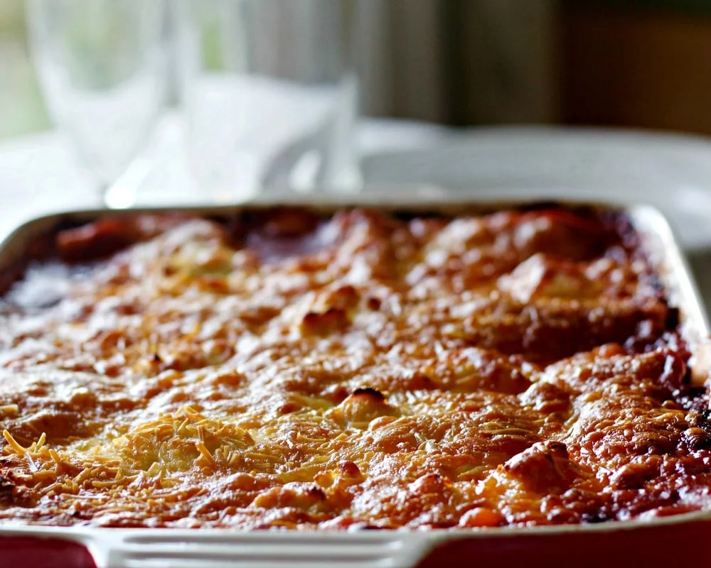 5 cheese homemade lasagna