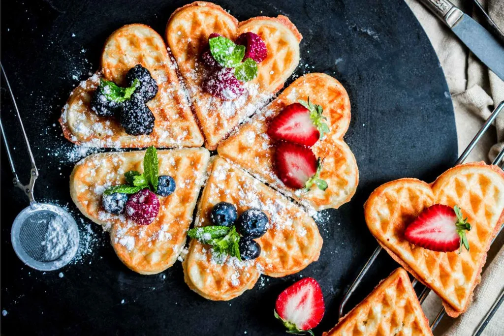 Five Of Hearts Waffles