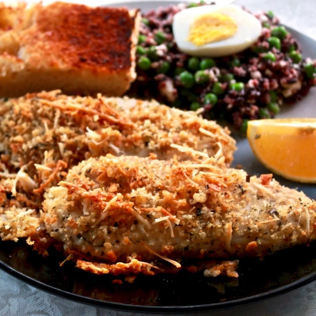 Breaded Tilapia Parmesan 1 Breaded Tilapia Parmesan