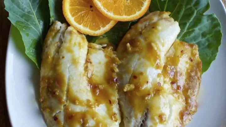 Baked Tilapia In Orange Sauce 5 Baked Tilapia In Asian Orange Sauce