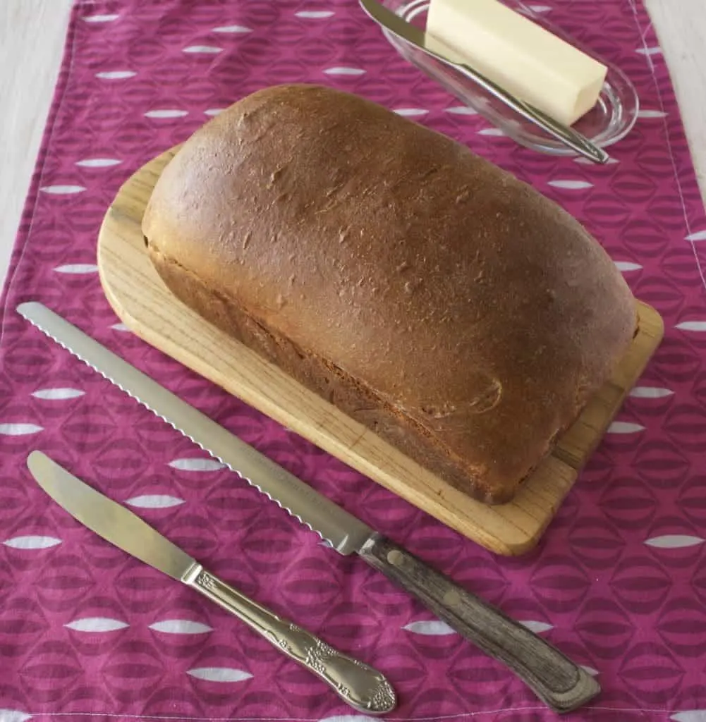 Homemade Whole Wheat Bread